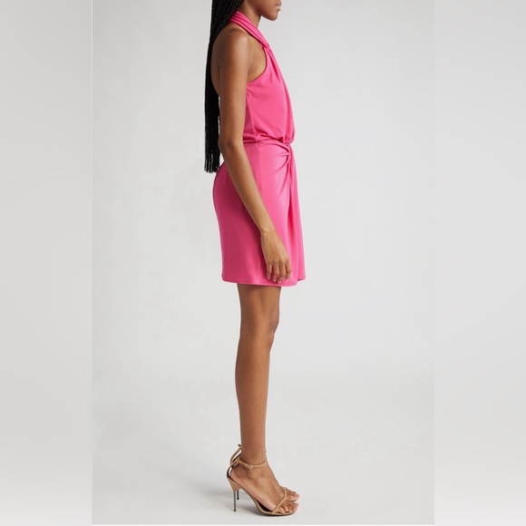 NWT Cinq à Sept
Kaily Halter Neck Mini Dress Size 0 $345 - Picture 5 of 10